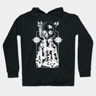 Skull 'Waterfall' Design Hoodie